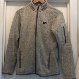 Patagonia gray better sweater jacket small
